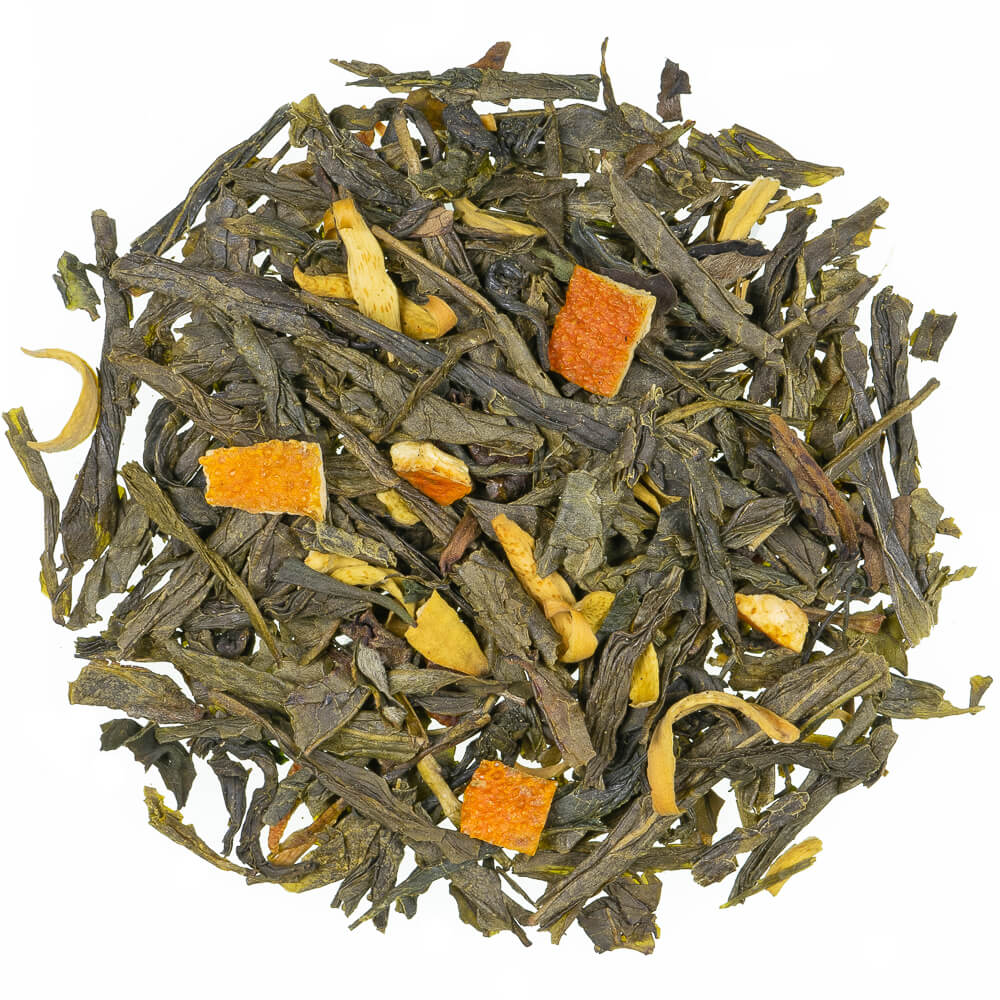 תה ירוק פרח התפוז טבעי - Green Tea Orange Flower natural