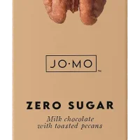 ג'ומו שוקולד חלב ללא תוספת סוכר עם שברי פקאן קלוי