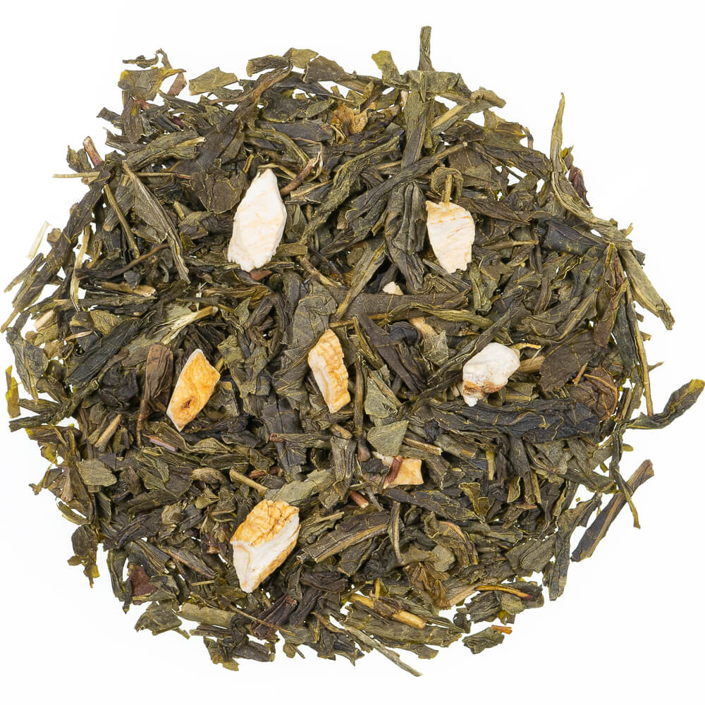 תה ירוק משמש ג'ינסנג טבעי - Green Tea Apricot Ginseng natural